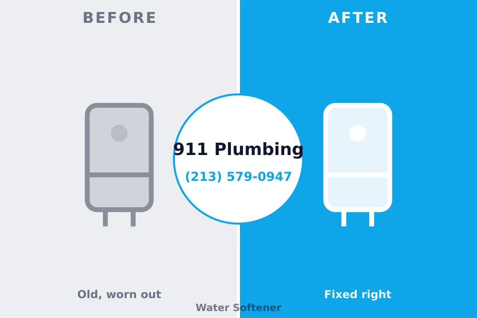 Before and after: plumbing repair Edgewood, IN